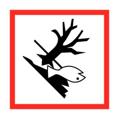 Nmc NMC GHS2072AL2, Dangerous For Environment GHS Label, Paper, 2" x 2", 250/ROLL GHS2072AL2